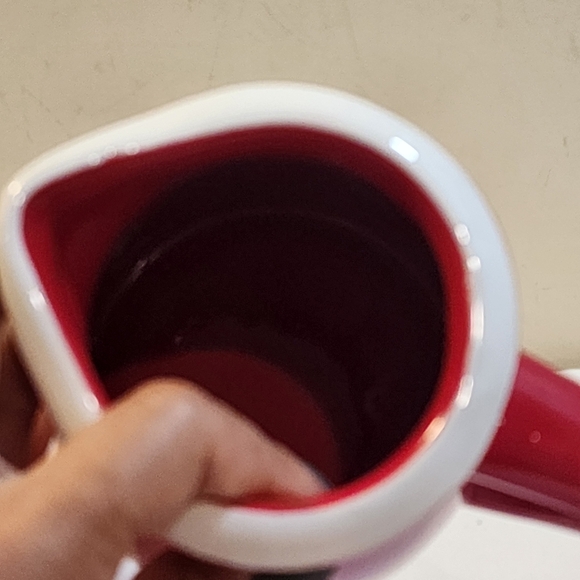 Terramoto Ceramic Red Heart Dish  Five Pieces Set - Picture 10 of 10